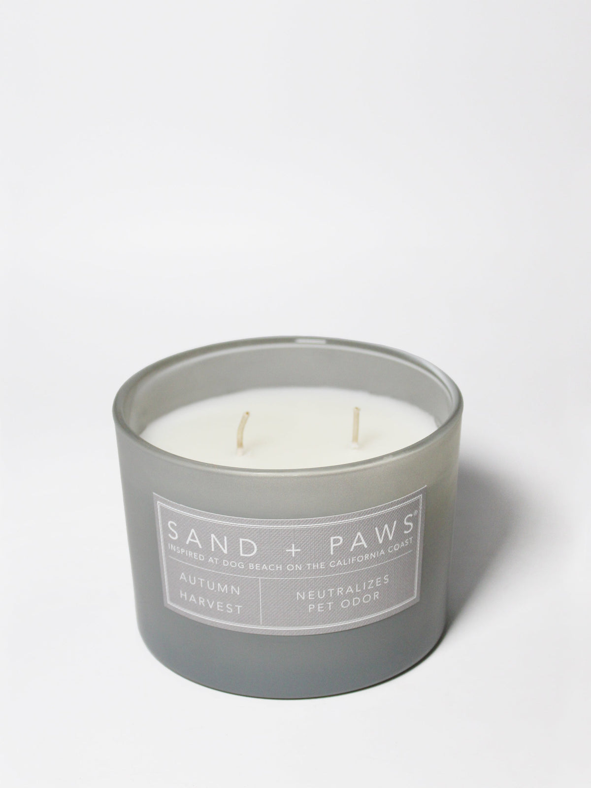 Sand + Paws Autumn Harvest Cozy 12 oz scented candle
