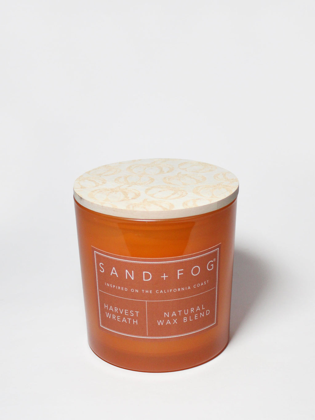 Harvest Wreath Cozy 21 oz scented candle