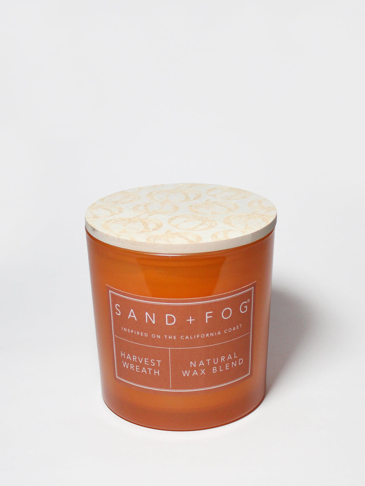 Harvest Wreath Cozy 21 oz scented candle