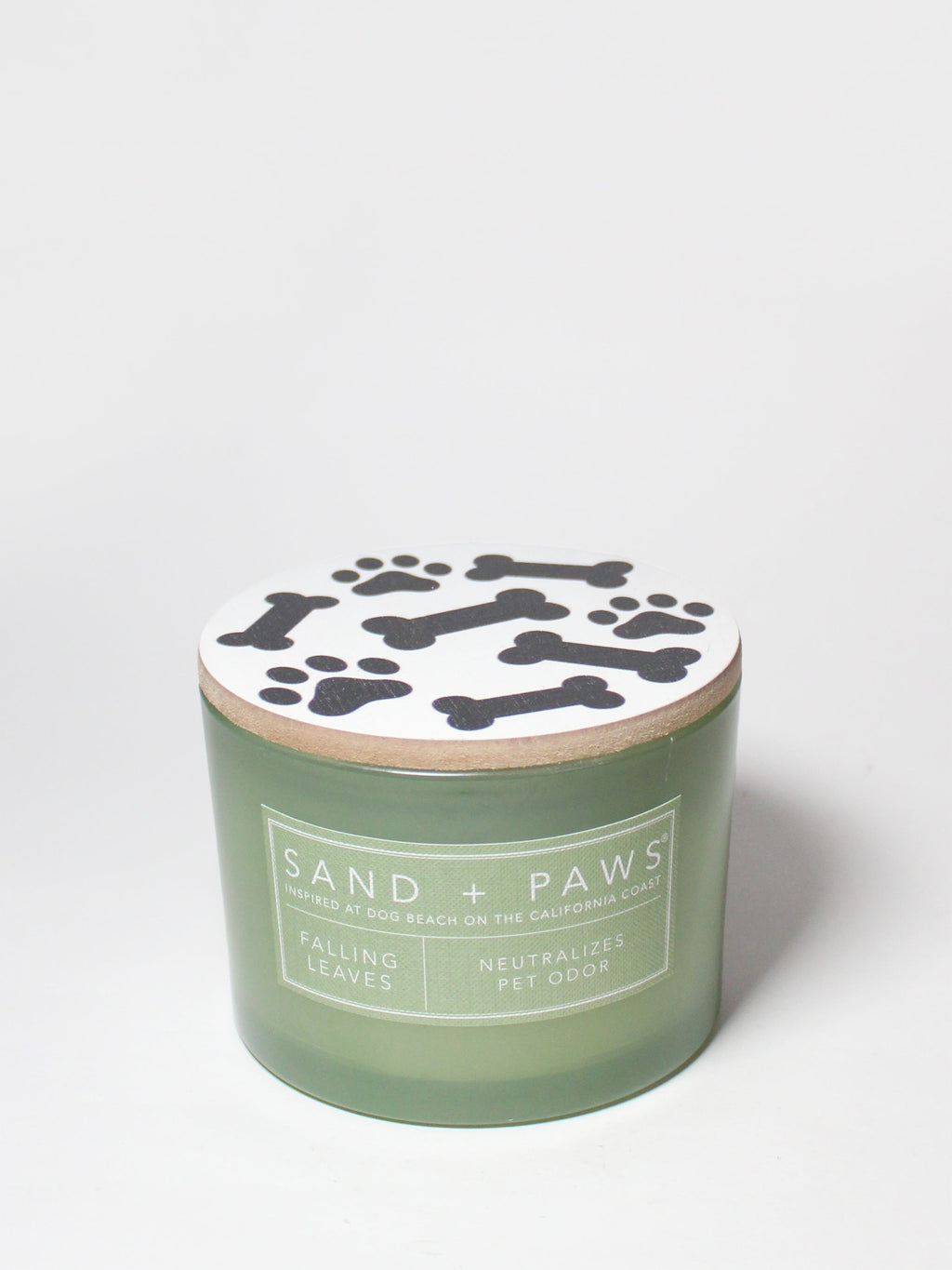 Sand + Paws Falling Leaves Cozy 12 oz scented candle