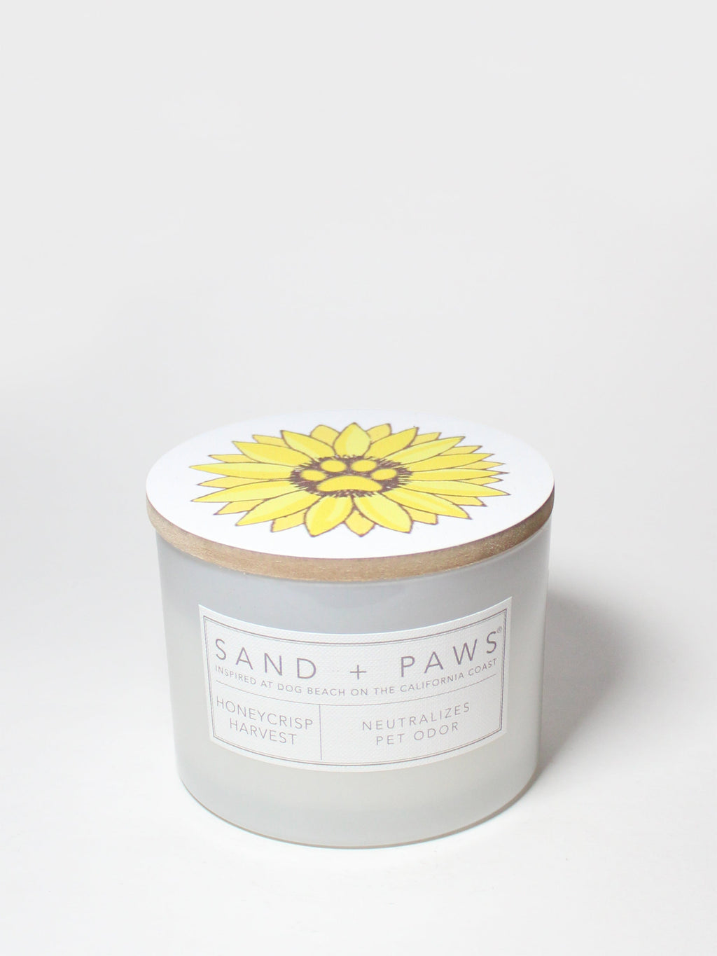 Sand + Paws Honeycrisp Harvest Cozy 12 oz scented candle
