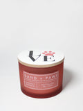 Sand + Paws Harvest Wreath Cozy 12 oz scented candle