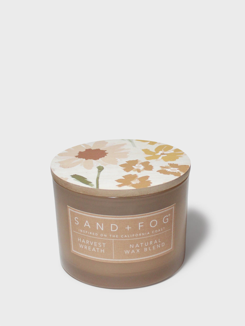Harvest Wreath Cozy 12 oz scented candle
