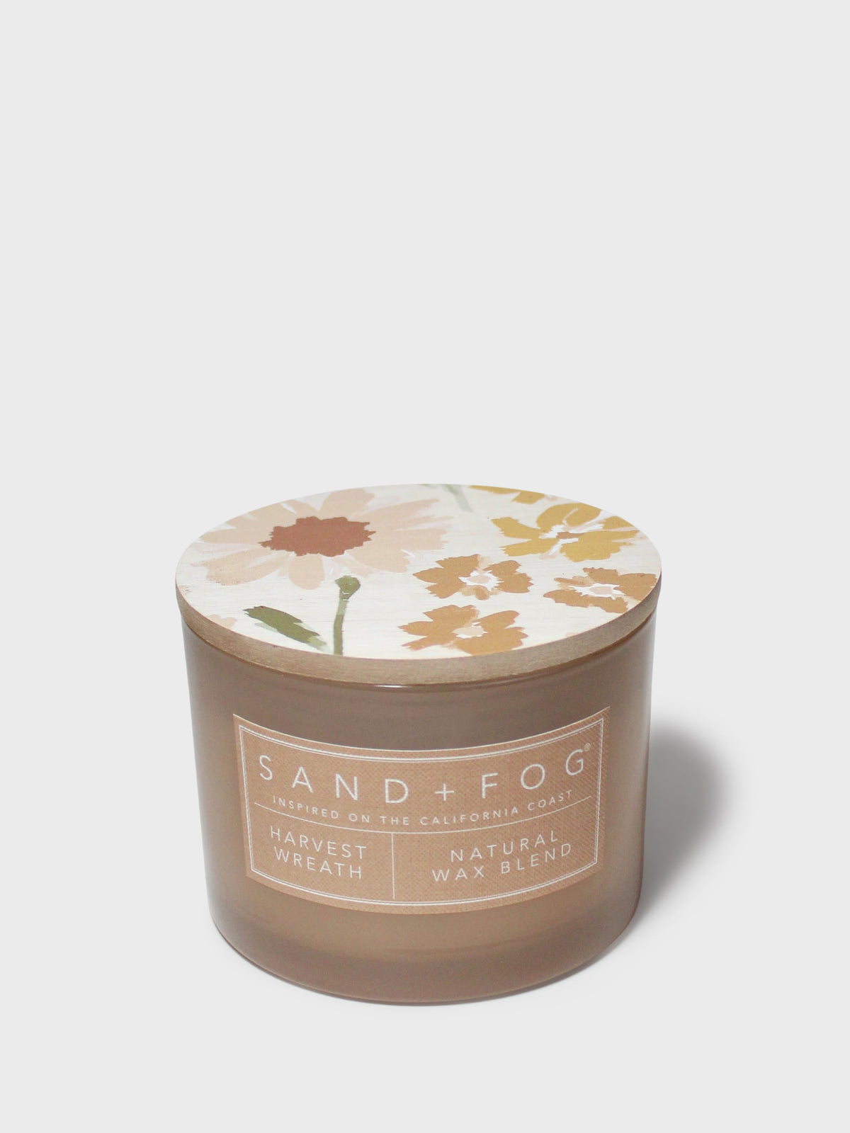 Harvest Wreath Cozy 12 oz scented candle