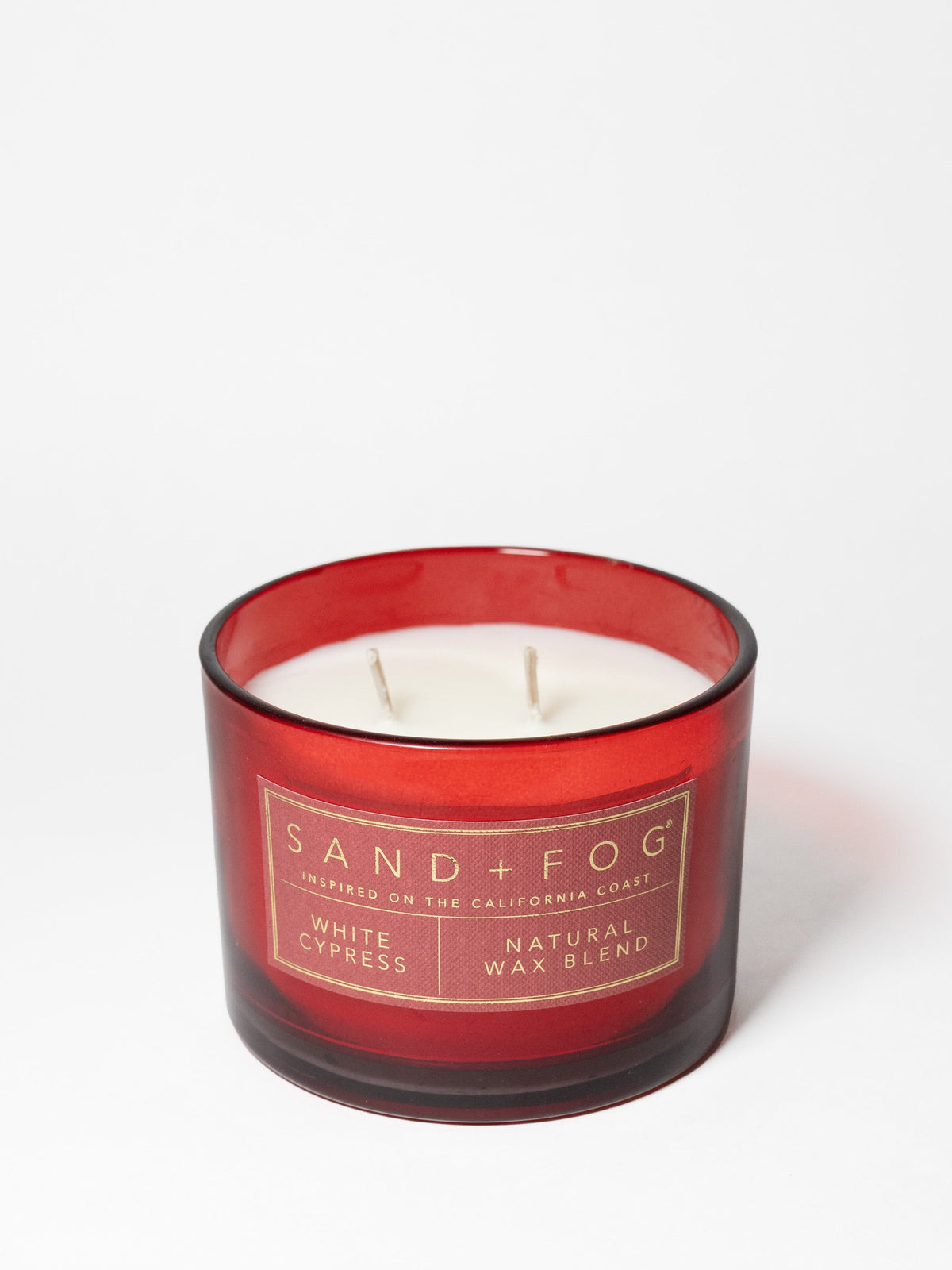 White Cypress Cozy 12 oz scented candle