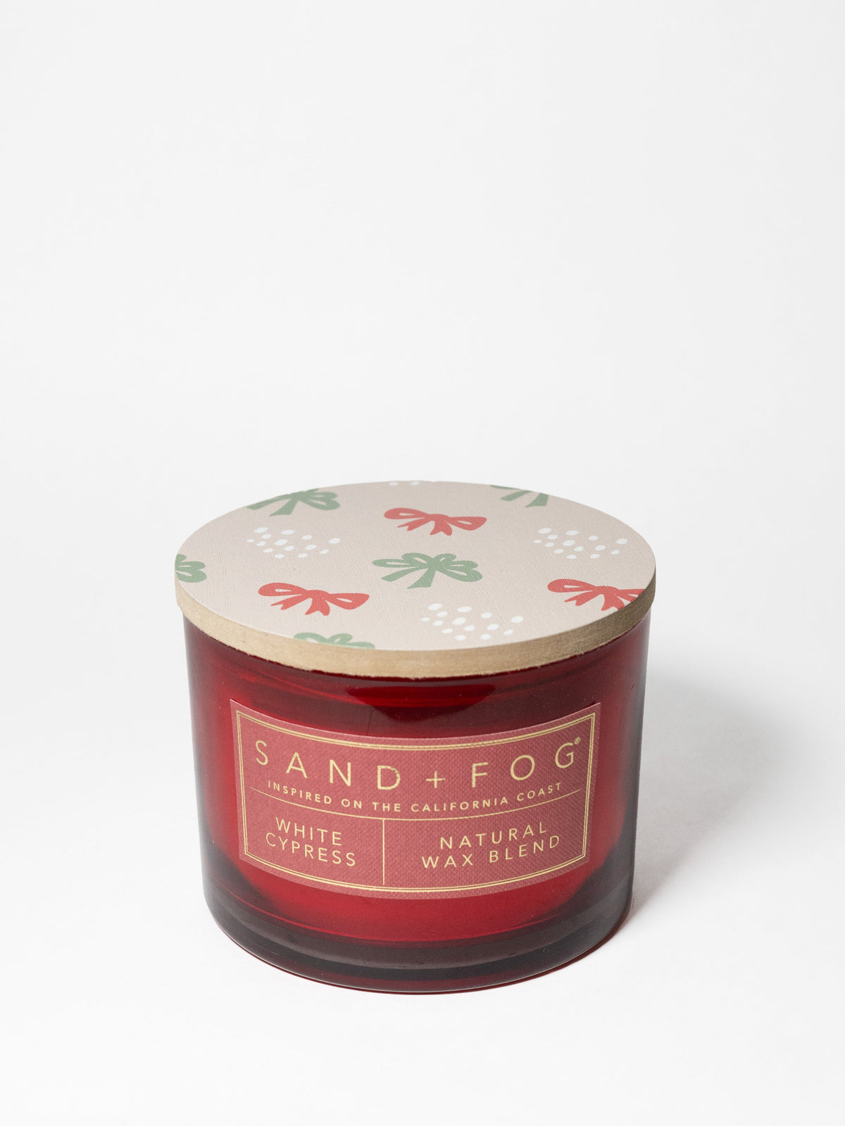 White Cypress Cozy 12 oz scented candle