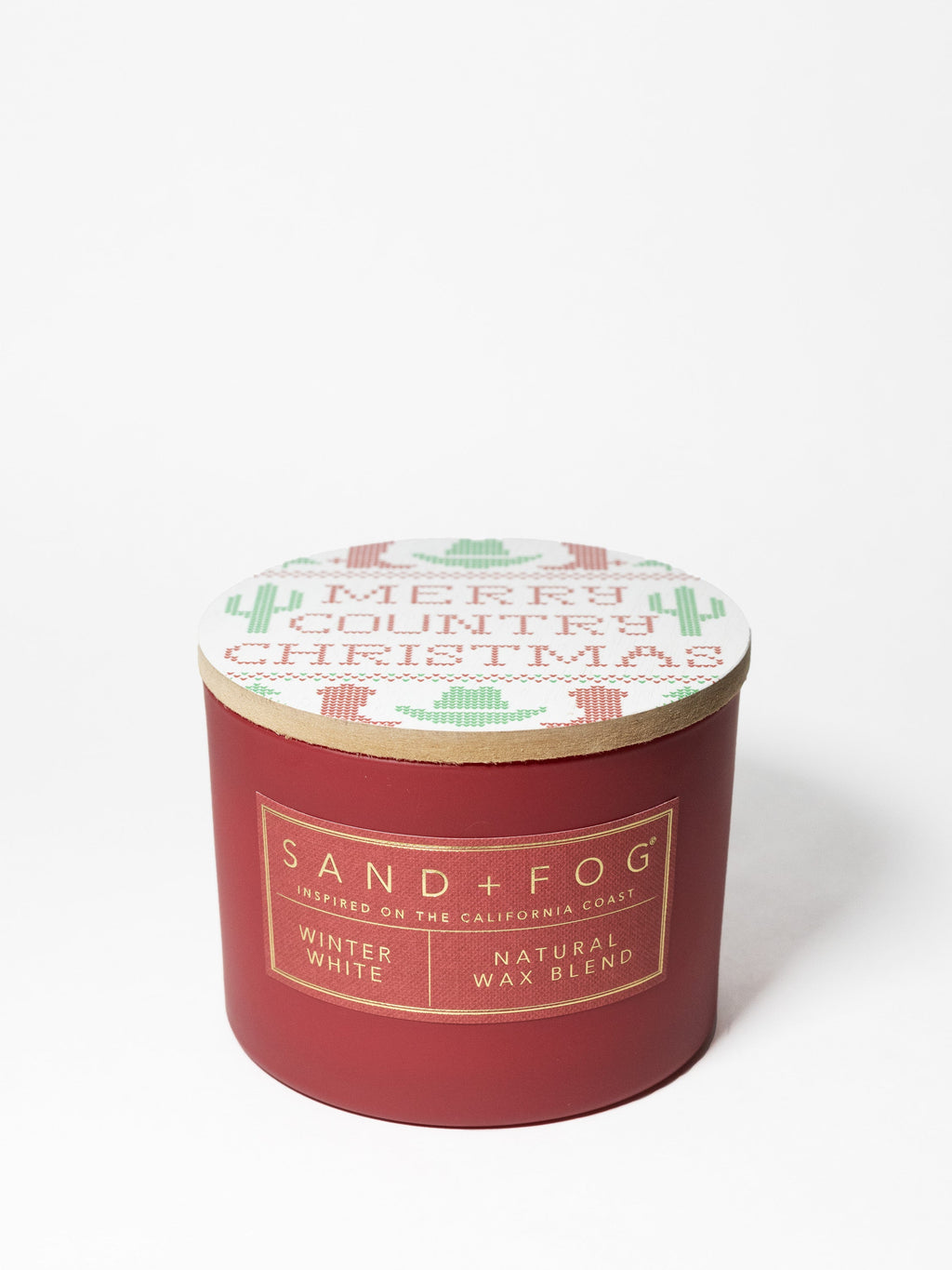 Winter White Cozy 12 oz scented candle