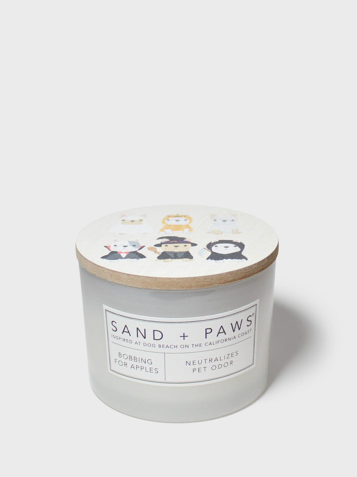 Sand + Paws Bobbing for Apples Cozy 12 oz scented candle