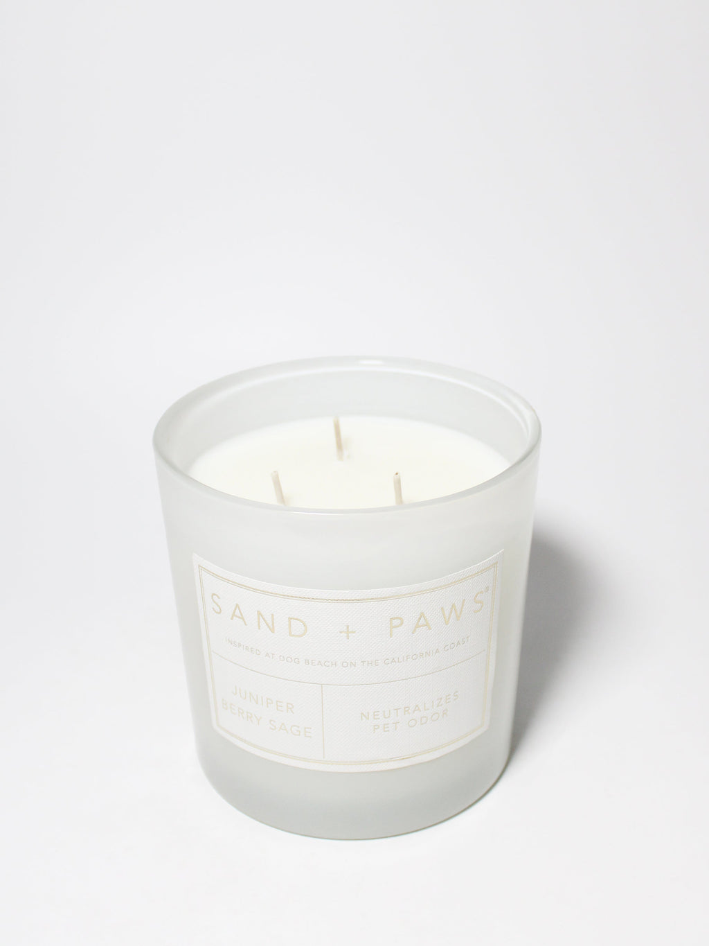 Sand + Paws Juniper Berry Sage Cozy 21 oz scented candle