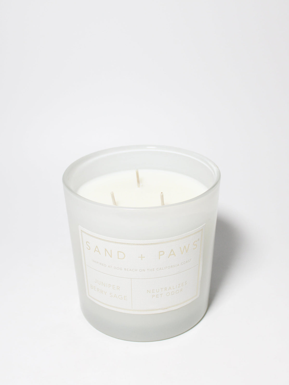 Sand + Paws Juniper Berry Sage Cozy 21 oz scented candle