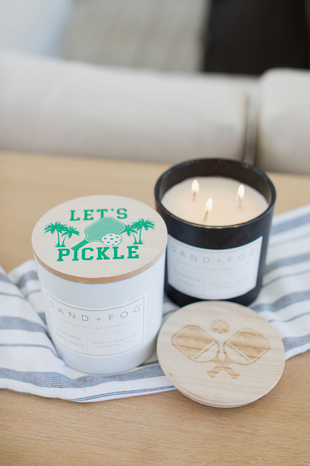 California Beach House Cozy 21 oz scented candle