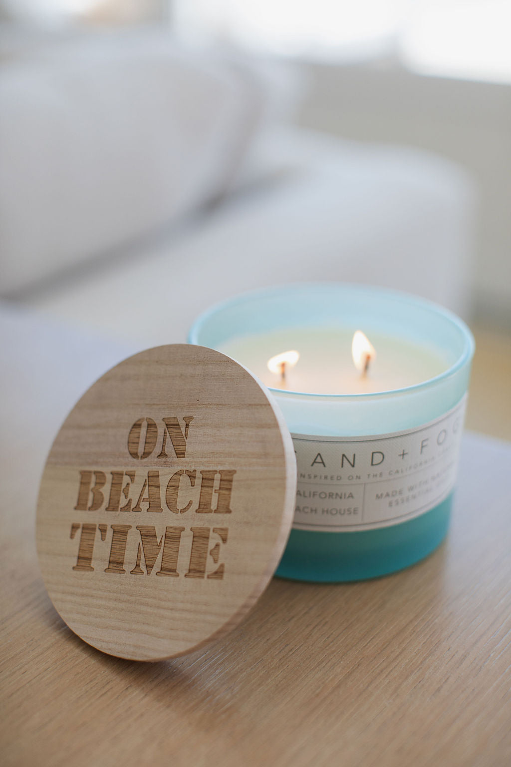 California Beach House Cozy 12 oz scented candle