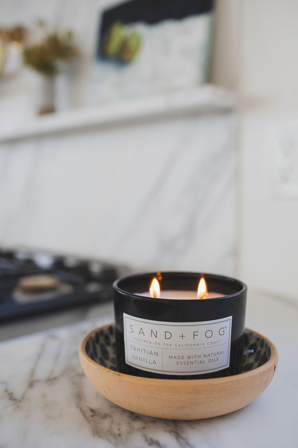 Tahitian Vanilla Cozy 12 oz scented candle