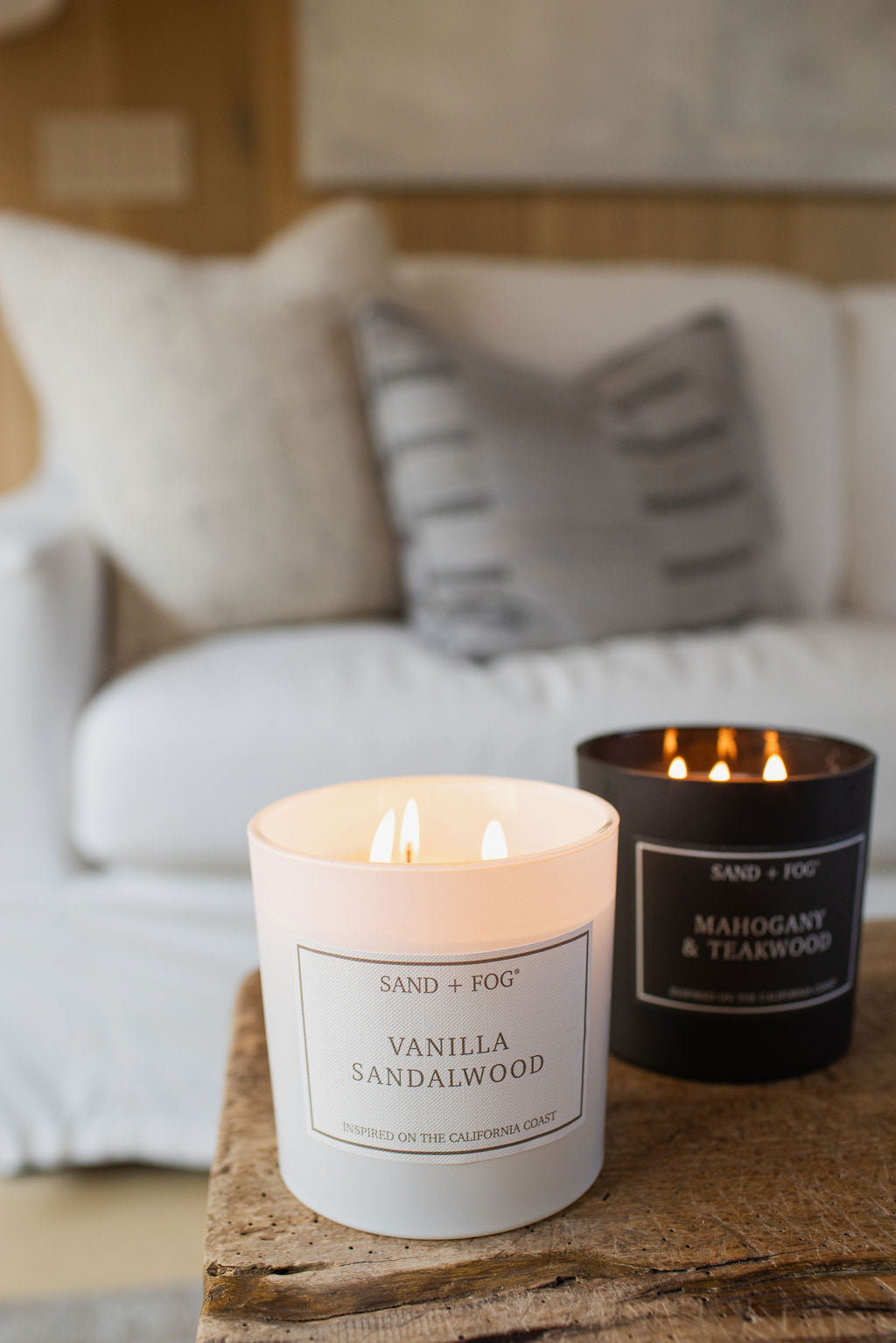 Vanilla Sandalwood Cozy 21 oz scented candle