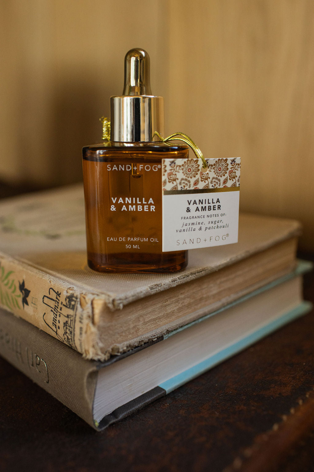 Vanilla & Amber Luxurious 50ml Perfume Oil Dropper