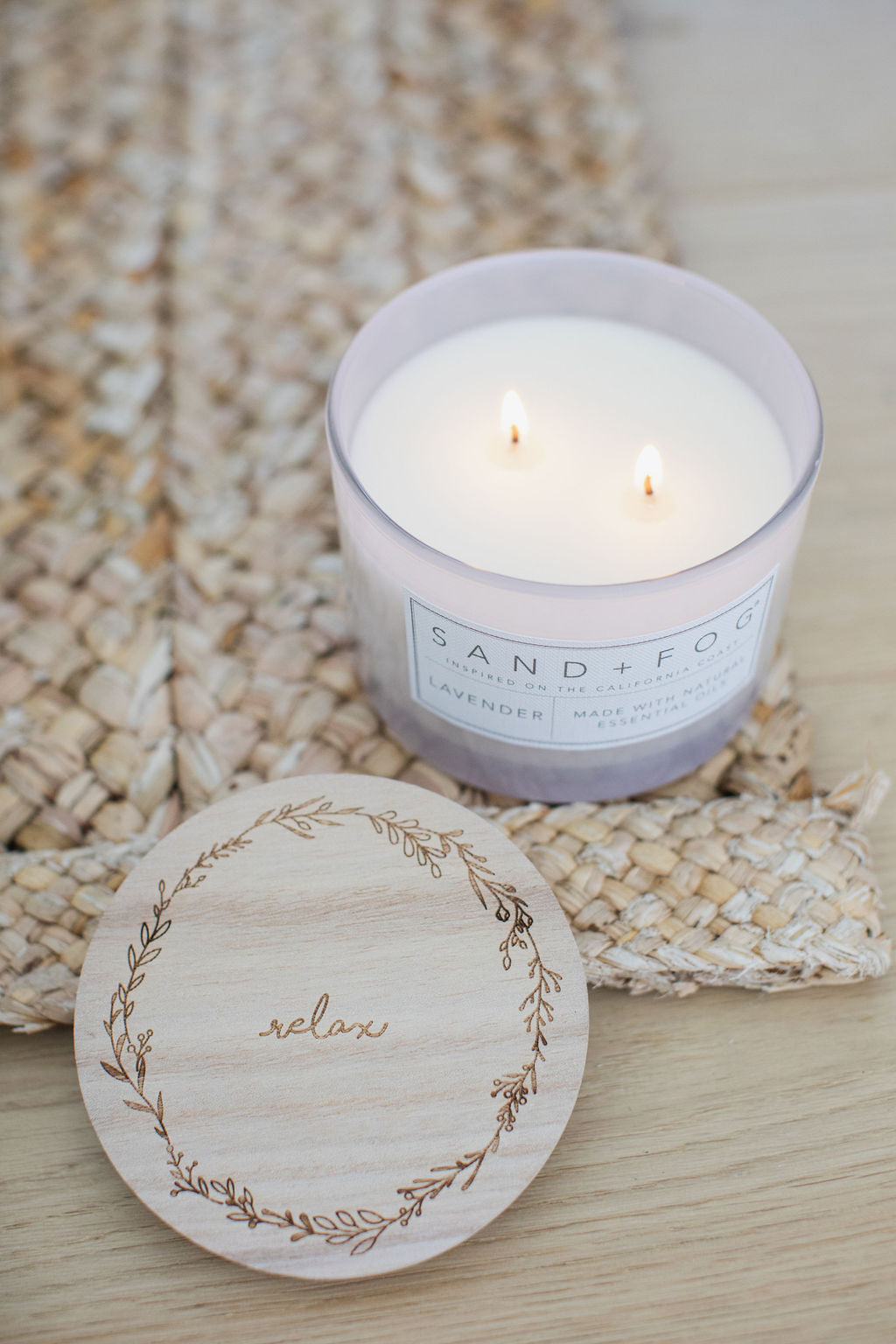 Lavender Cozy 12 oz scented candle
