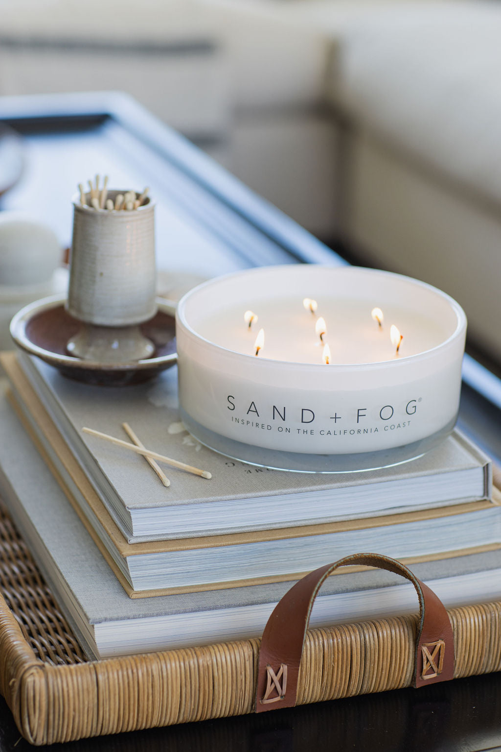 Ocean Mist Cozy 34 oz scented candle