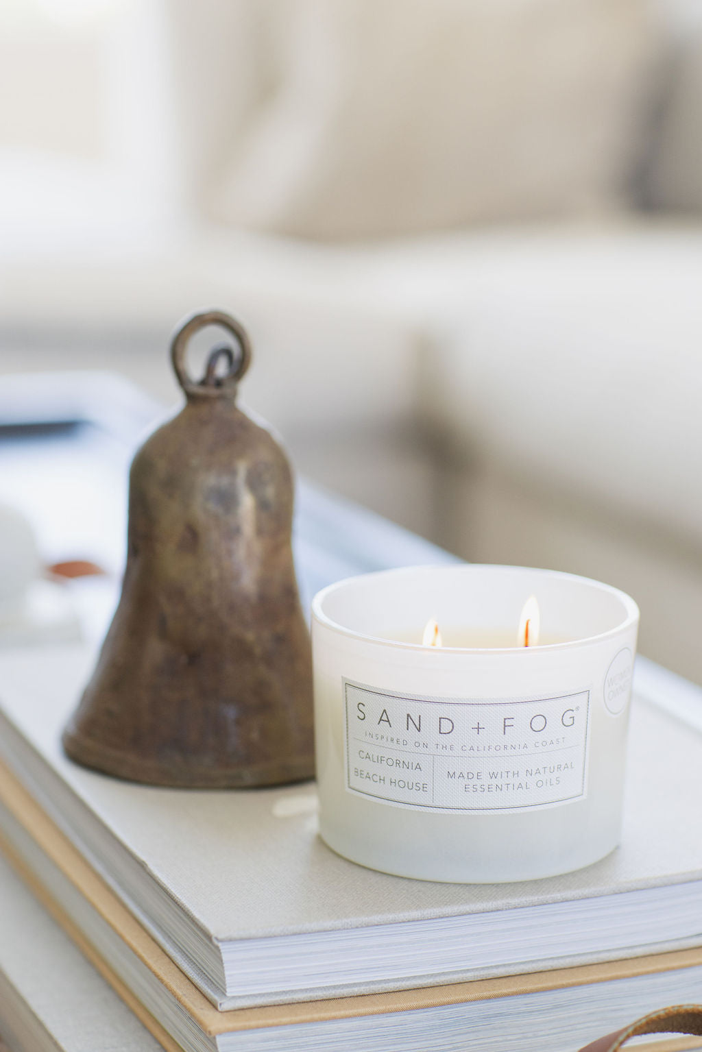 California Beach House Cozy 12 oz scented candle