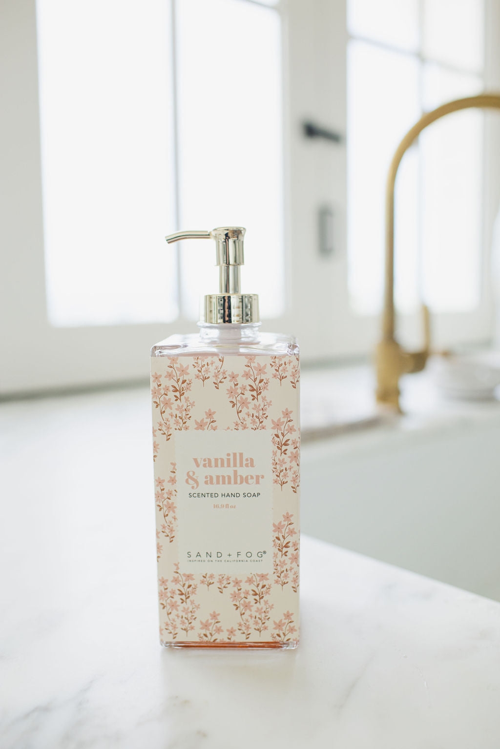 Vanilla & Amber Gentle 16.9 oz Liquid Hand Soap