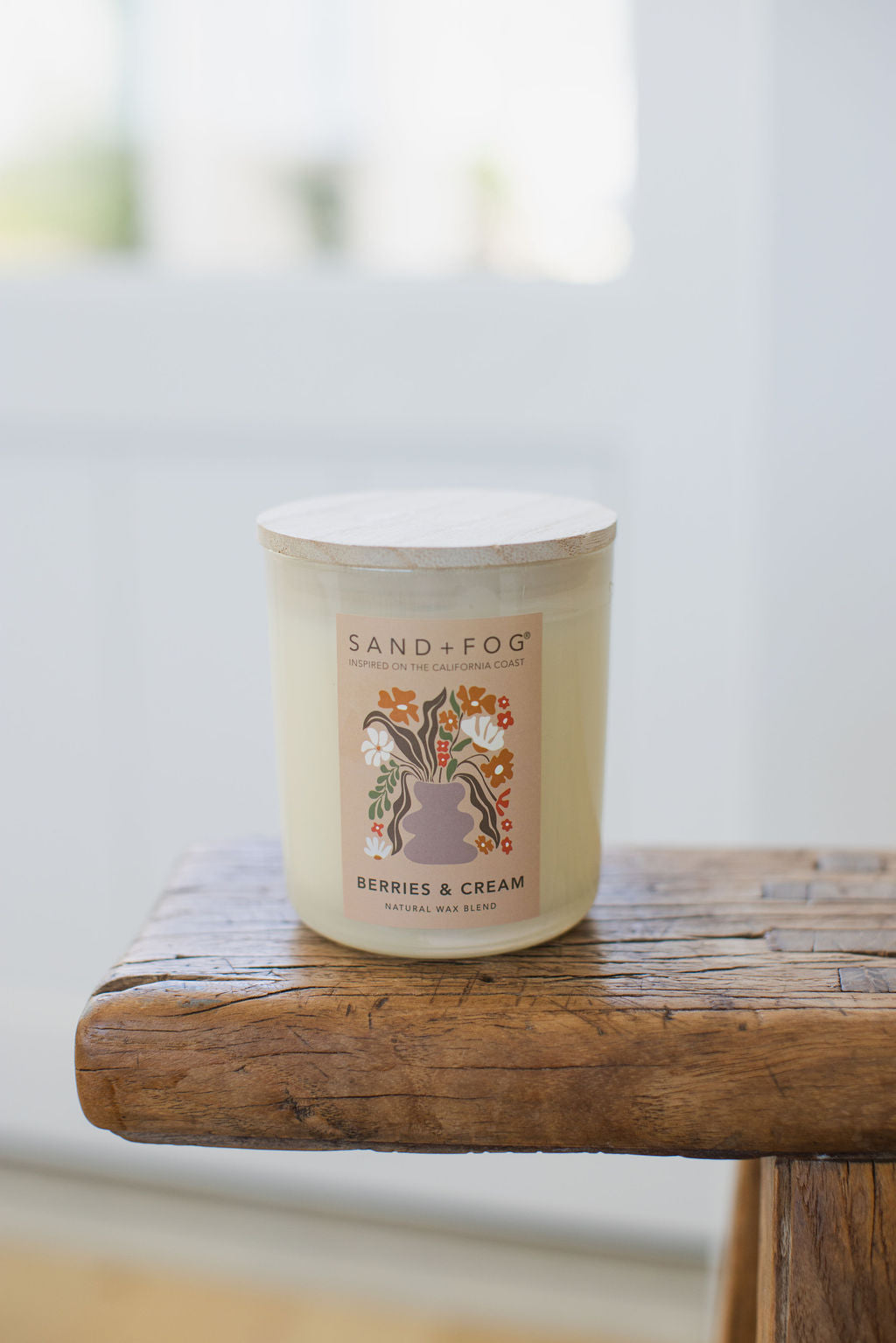 Berries & Cream Cozy 10 oz scented candle