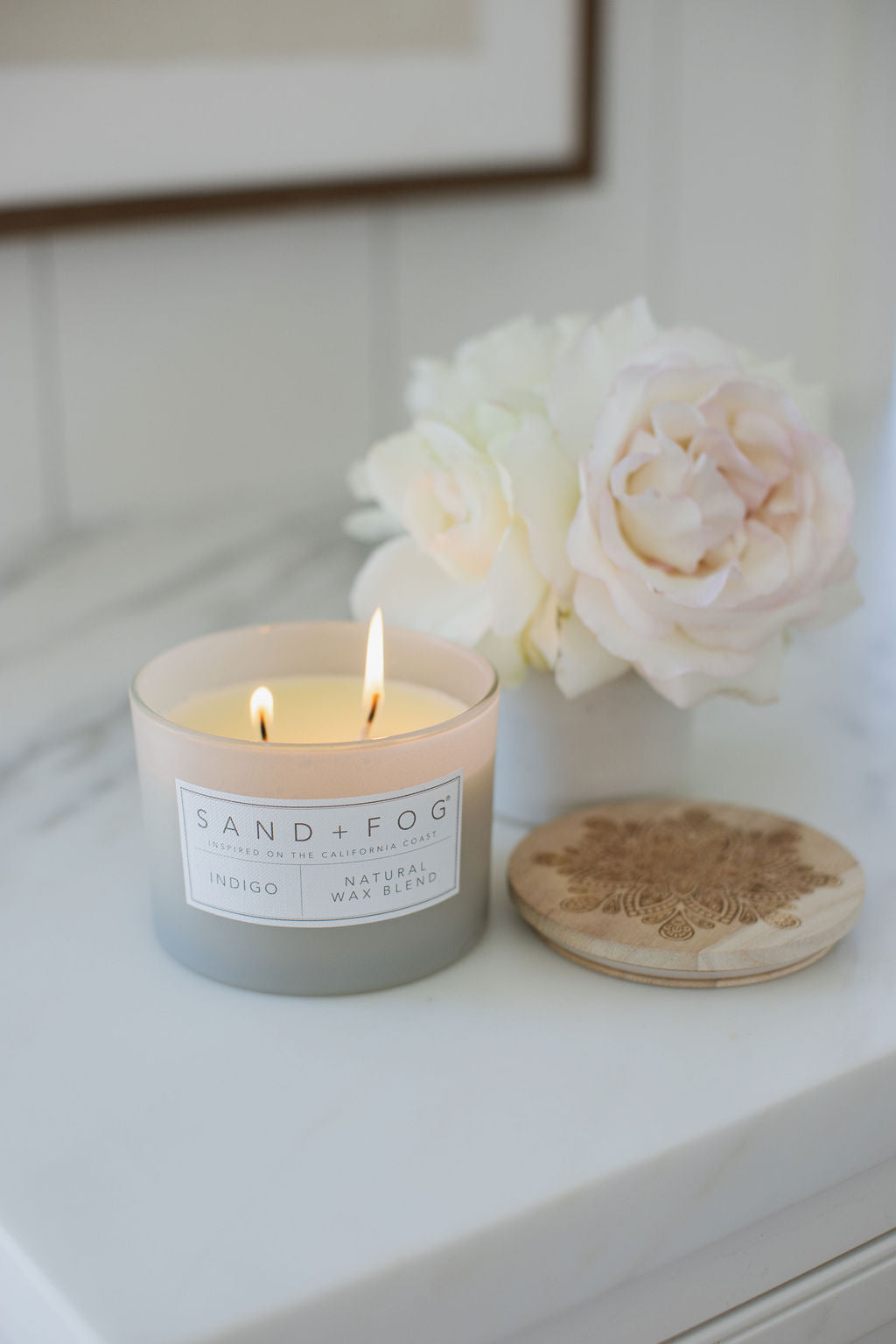Indigo Cozy 12 oz scented candle