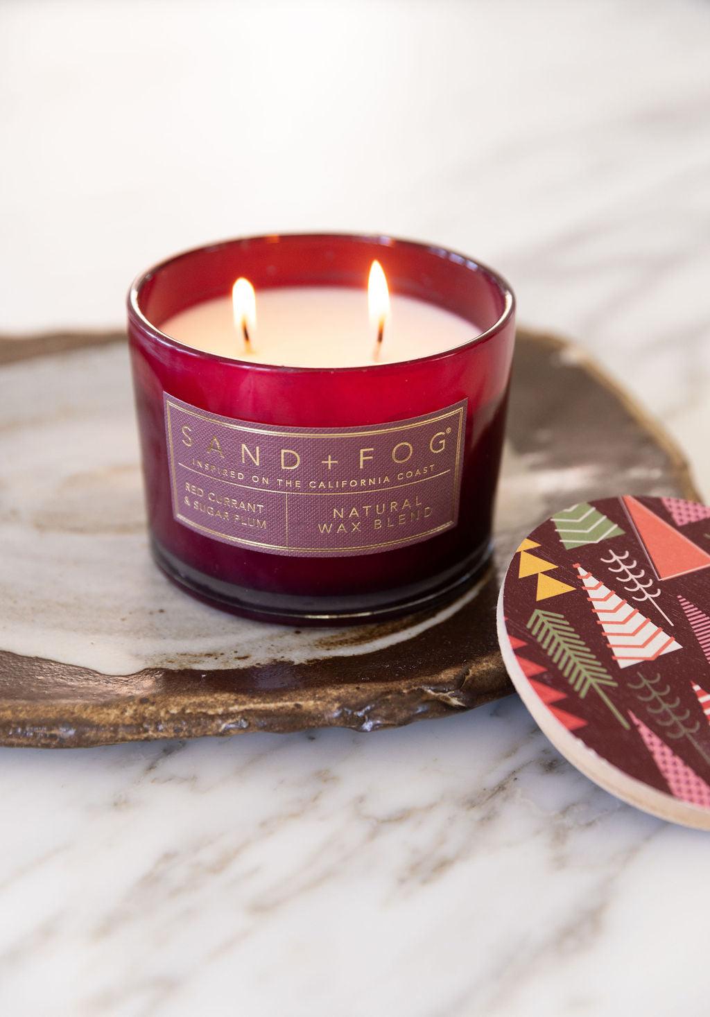 Red Currant & Sugar Plum Cozy 12 oz scented candle