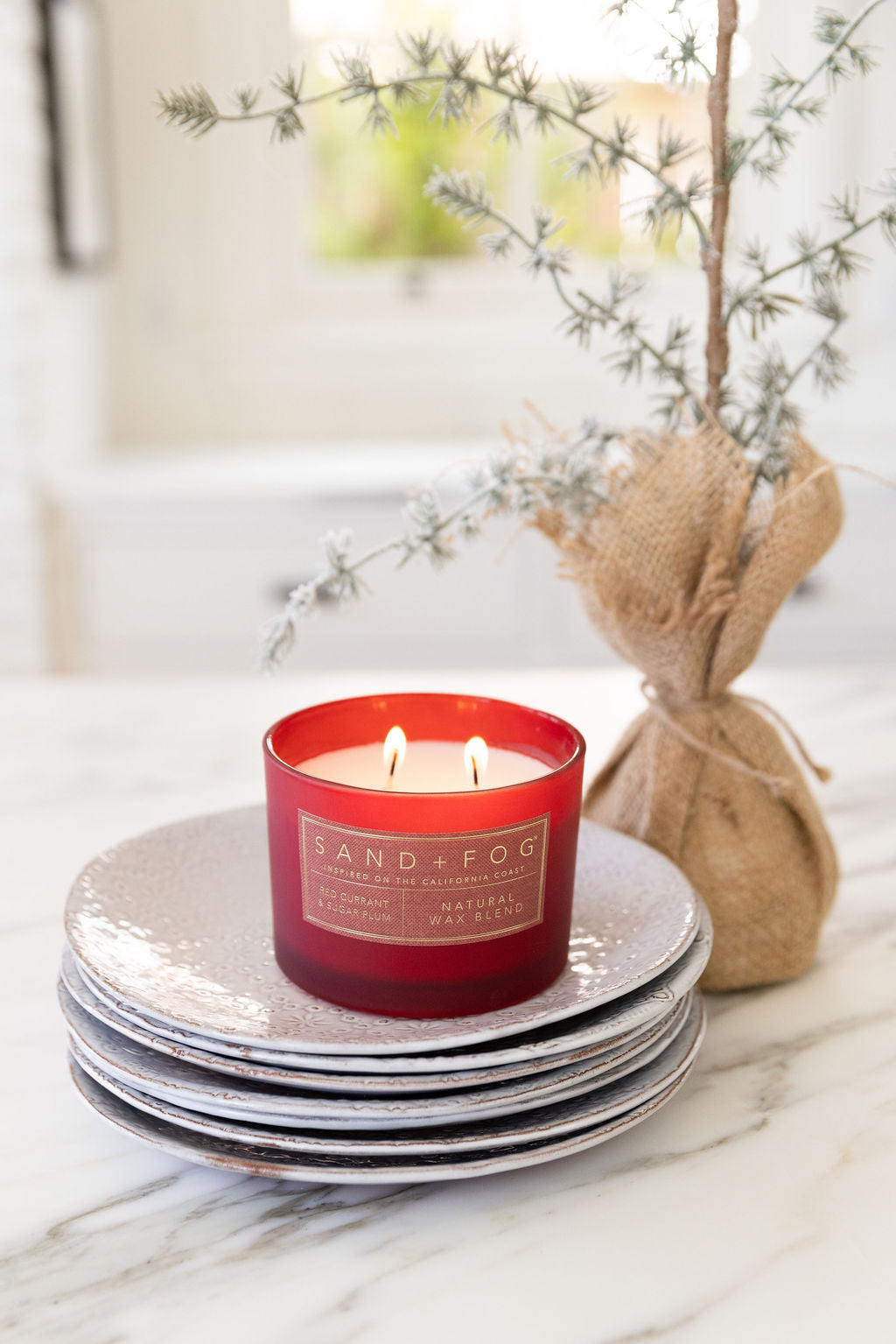 Red Currant & Sugar Plum Cozy 12 oz scented candle