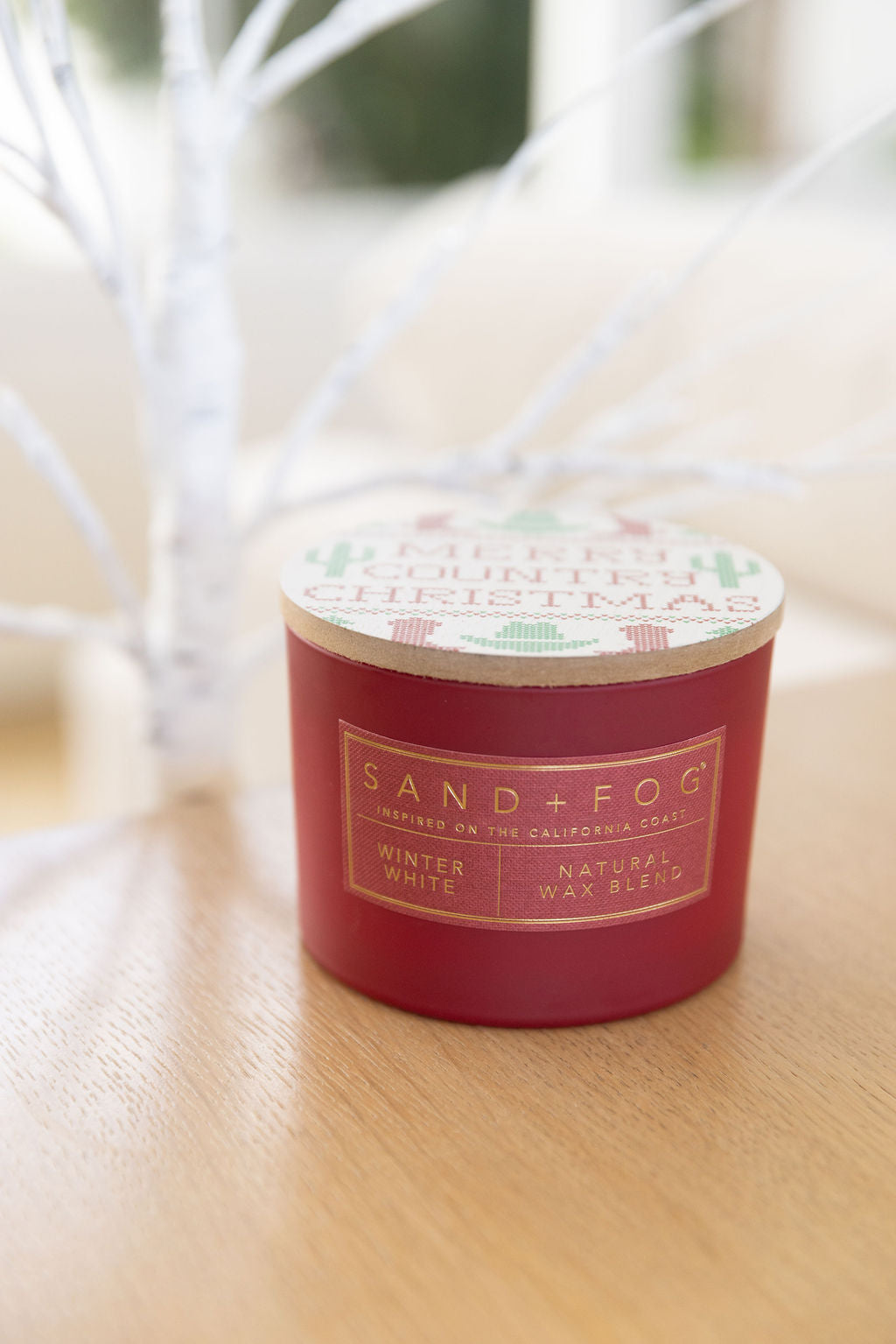 Winter White Cozy 12 oz scented candle
