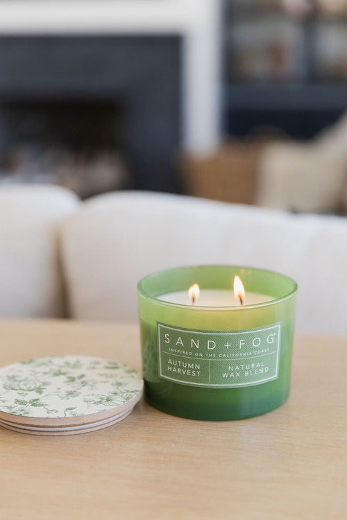Autumn Harvest Cozy 12 oz scented candle