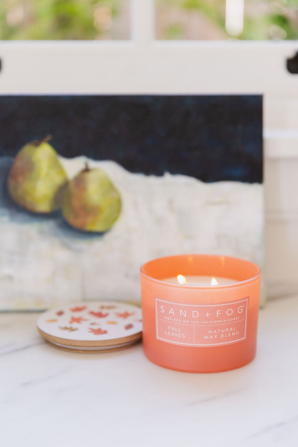 Fall Leaves Cozy 12 oz scented candle