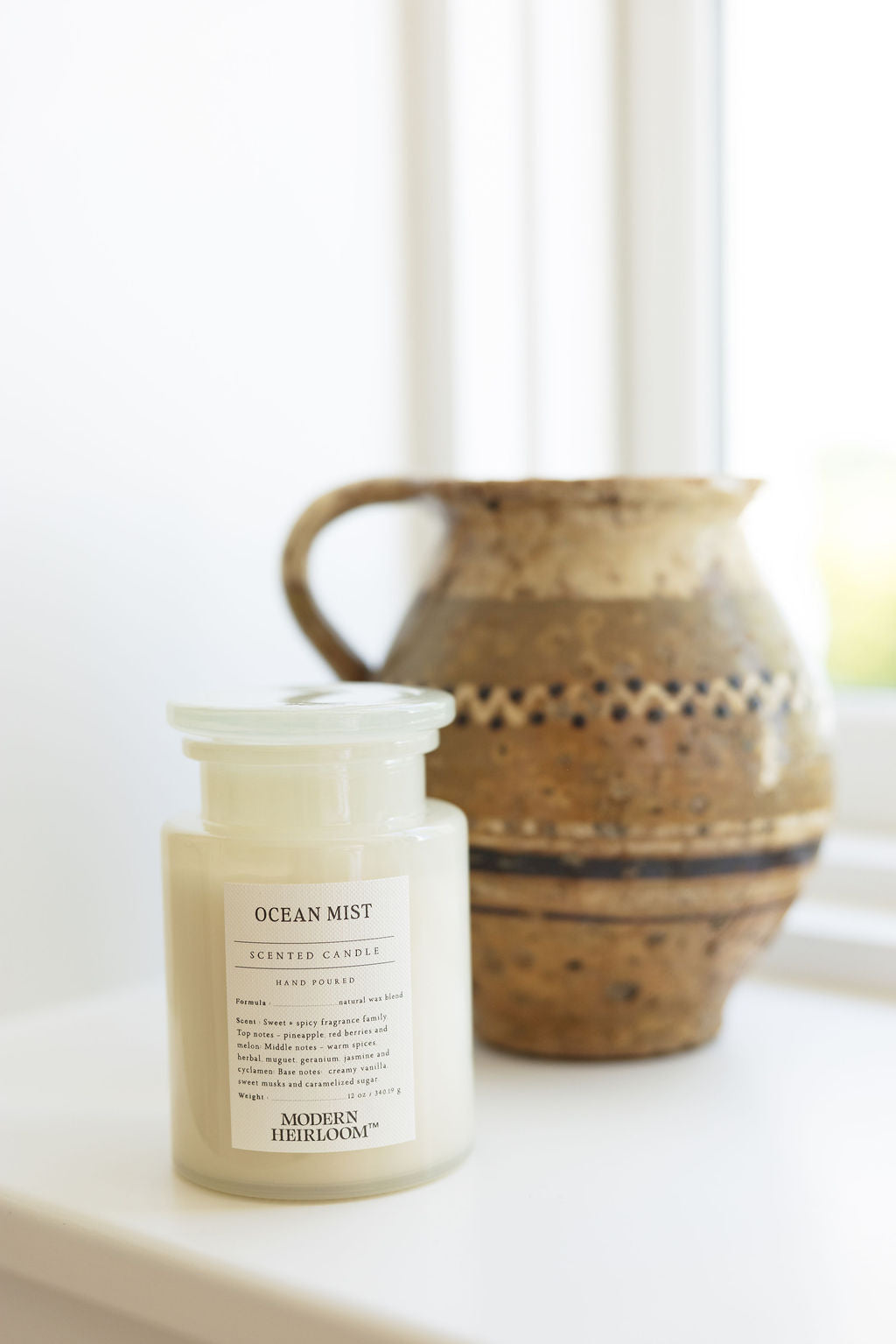 Ocean Mist Cozy 12 oz scented candle