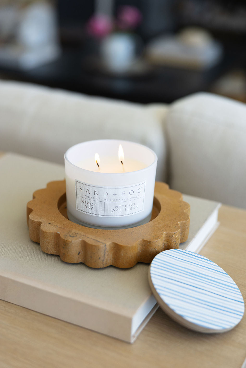 Beach Day Cozy 12 oz scented candle