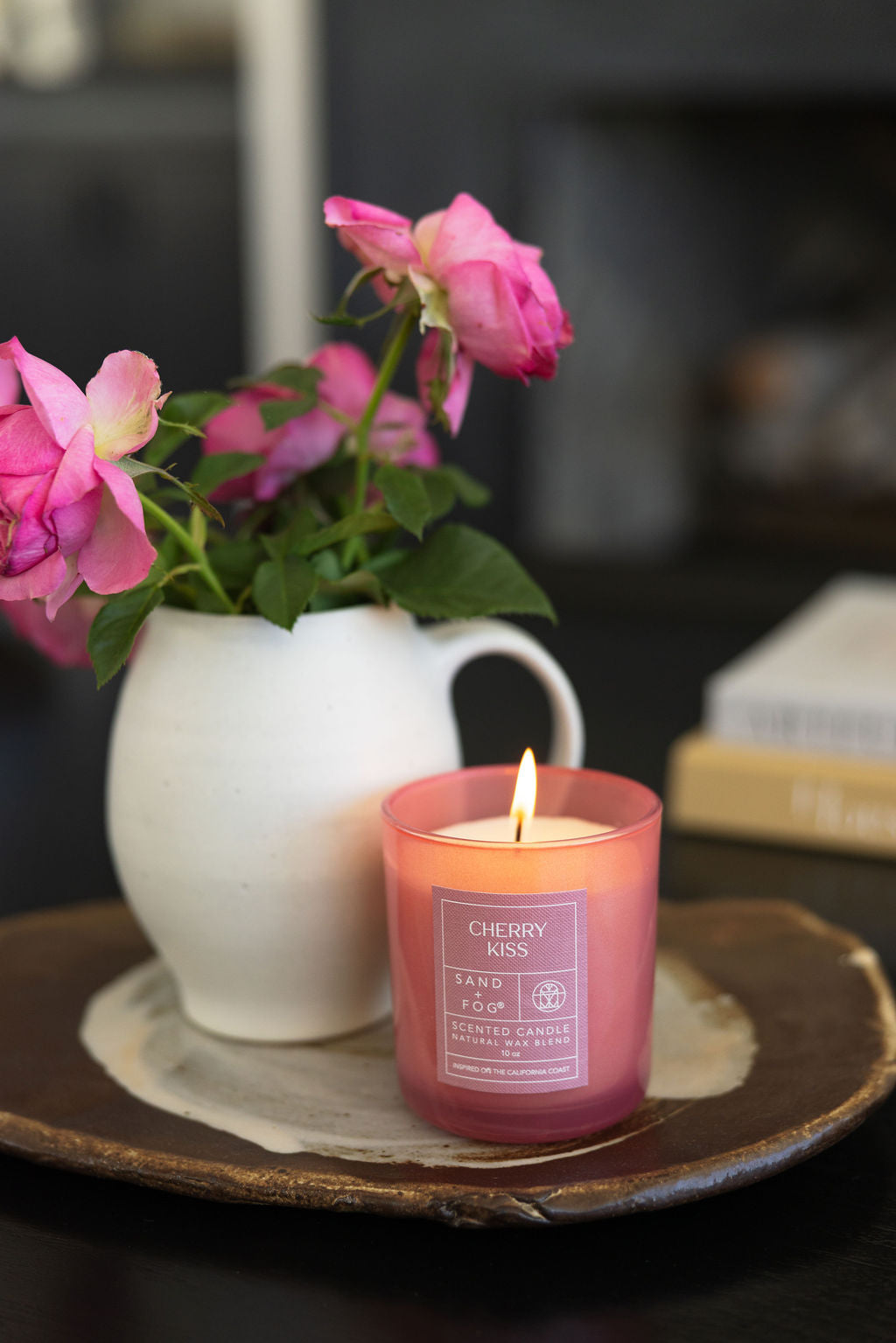 Cherry Kiss Cozy 10 oz scented candle