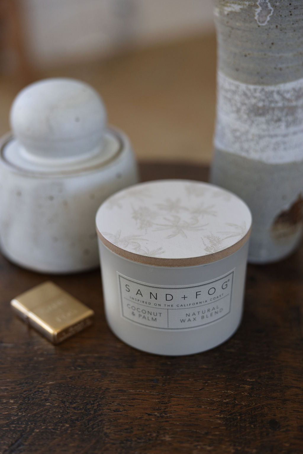Coconut & Palm Cozy 12 oz scented candle