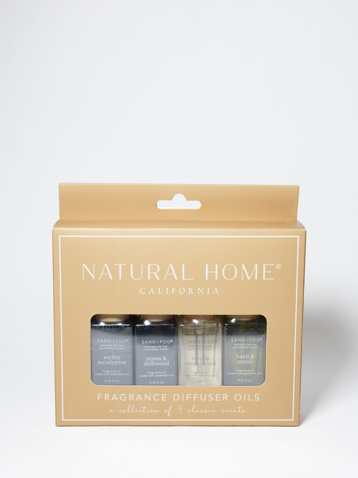 Natural Home 4 Pack of Aromatic 10 ml Fragrance Diffuser Oils
