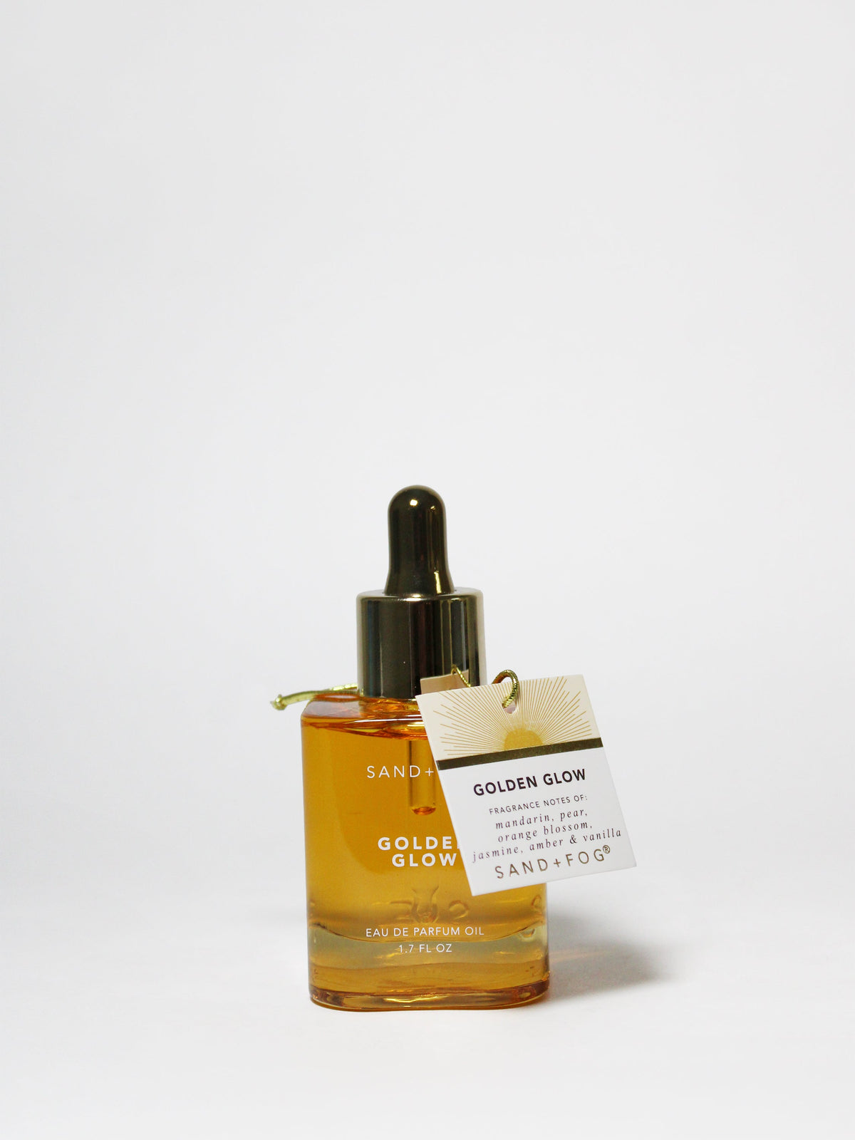 Golden Glow Luxurious 50ml Perfume Oil Dropper