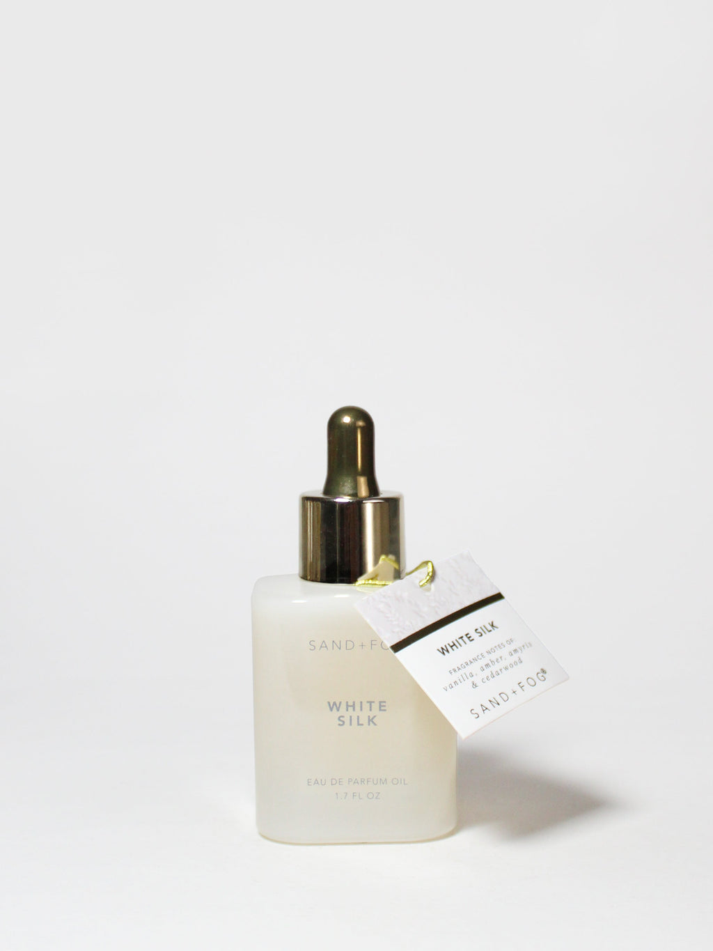 White Silk Luxurious 50ml Perfume Oil Dropper