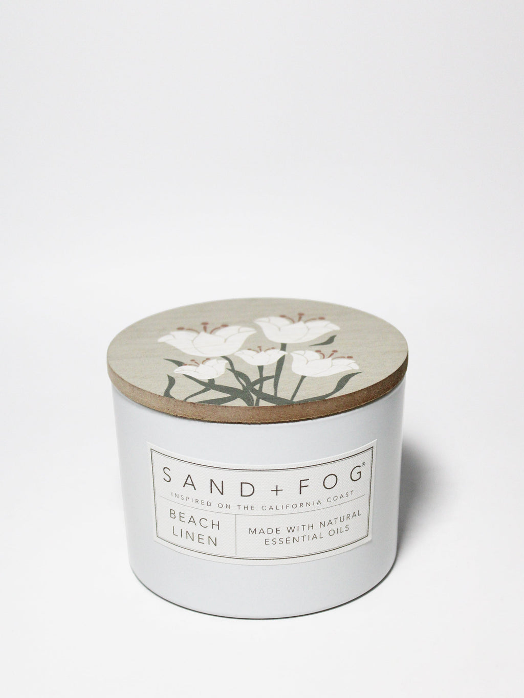 Beach Linen Cozy 12 oz scented candle