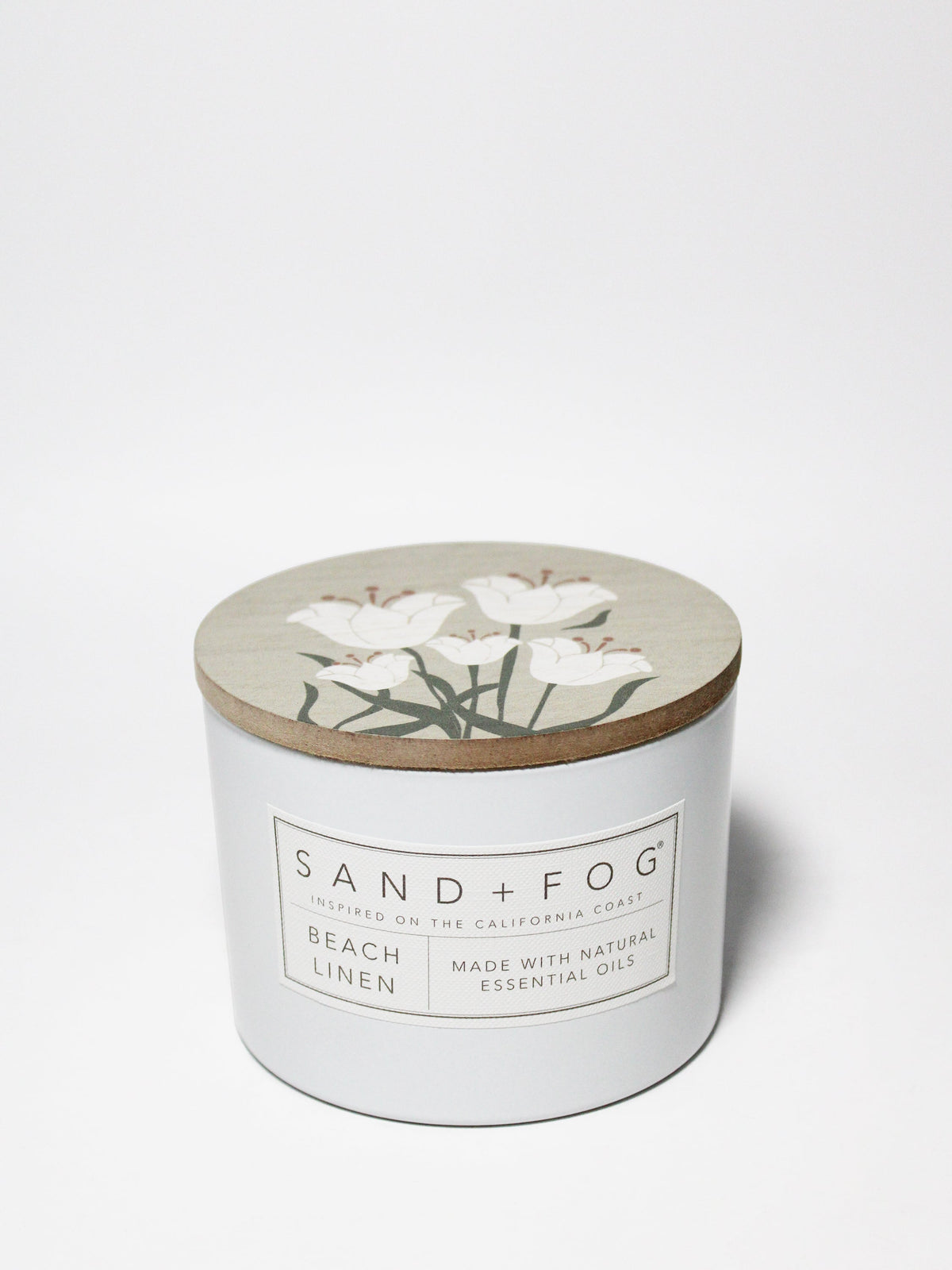 Beach Linen Cozy 12 oz scented candle