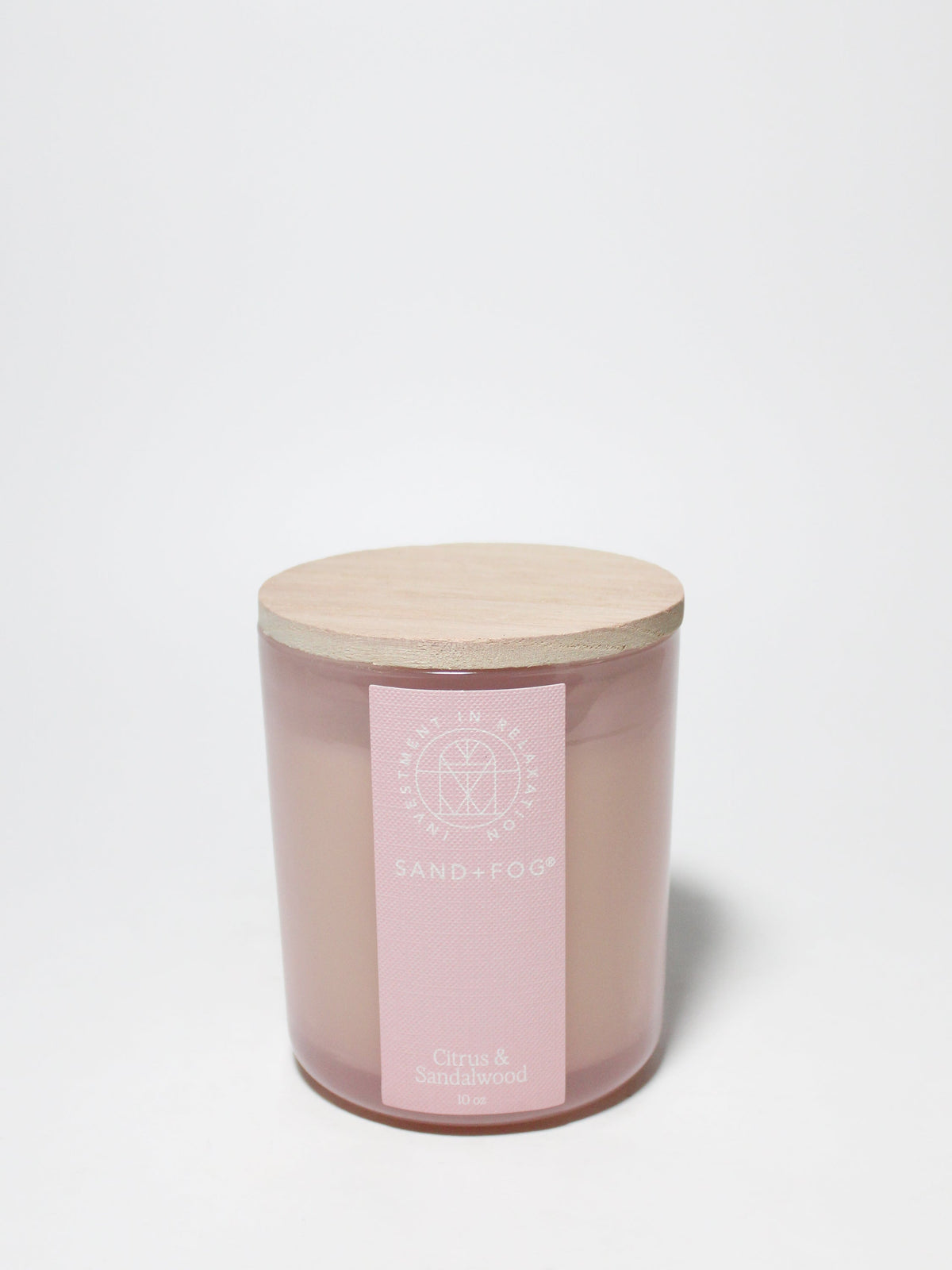 Citrus & Sandalwood Cozy 10 oz scented candle