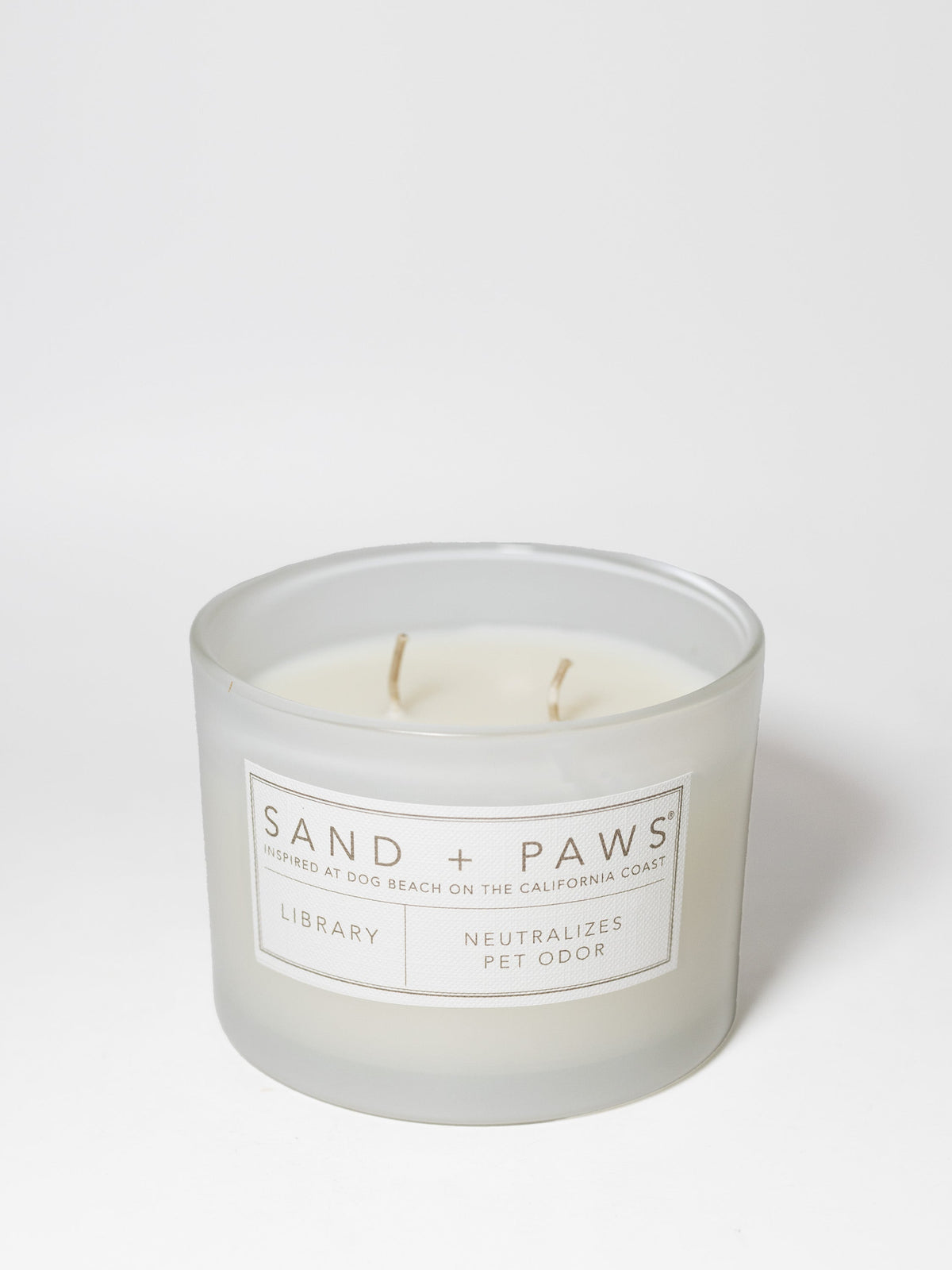 Sand + Paws Library Cozy 12 oz scented candle