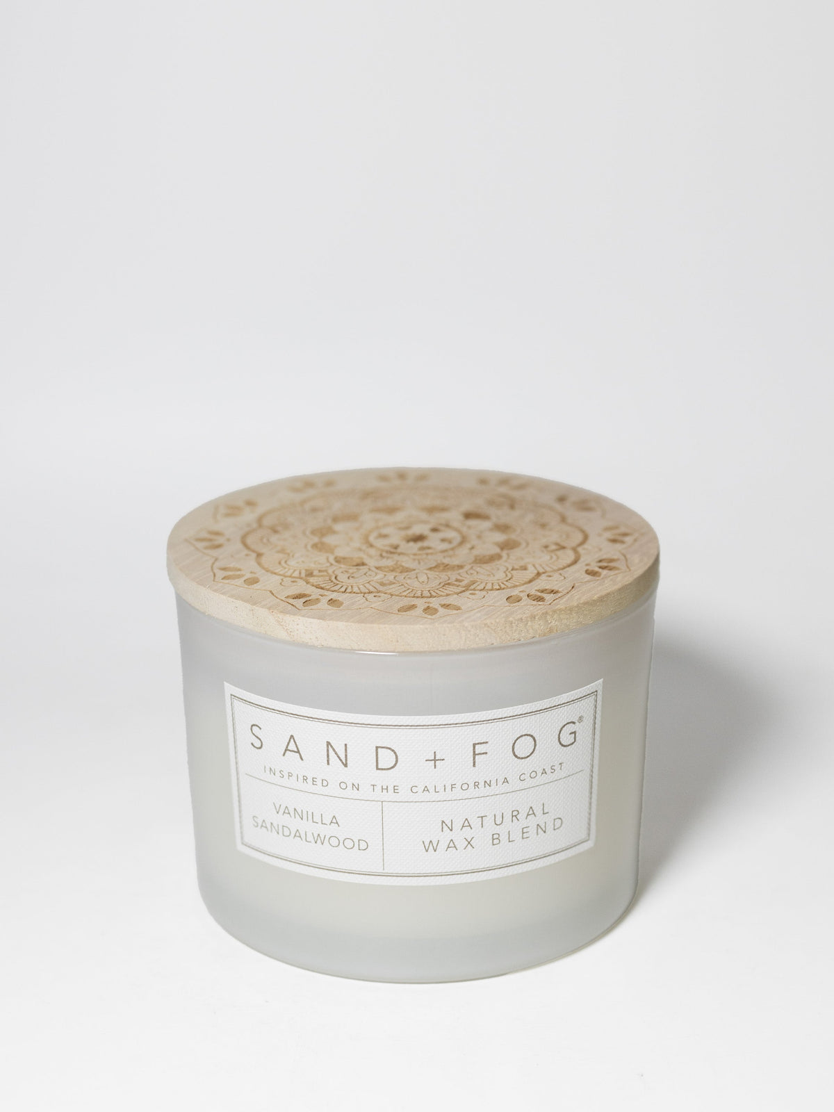 Vanilla Sandalwood Cozy 12 oz scented candle
