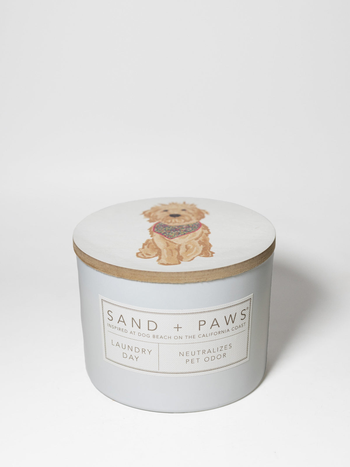 Sand + Paws Laundry Day Cozy 12 oz scented candle