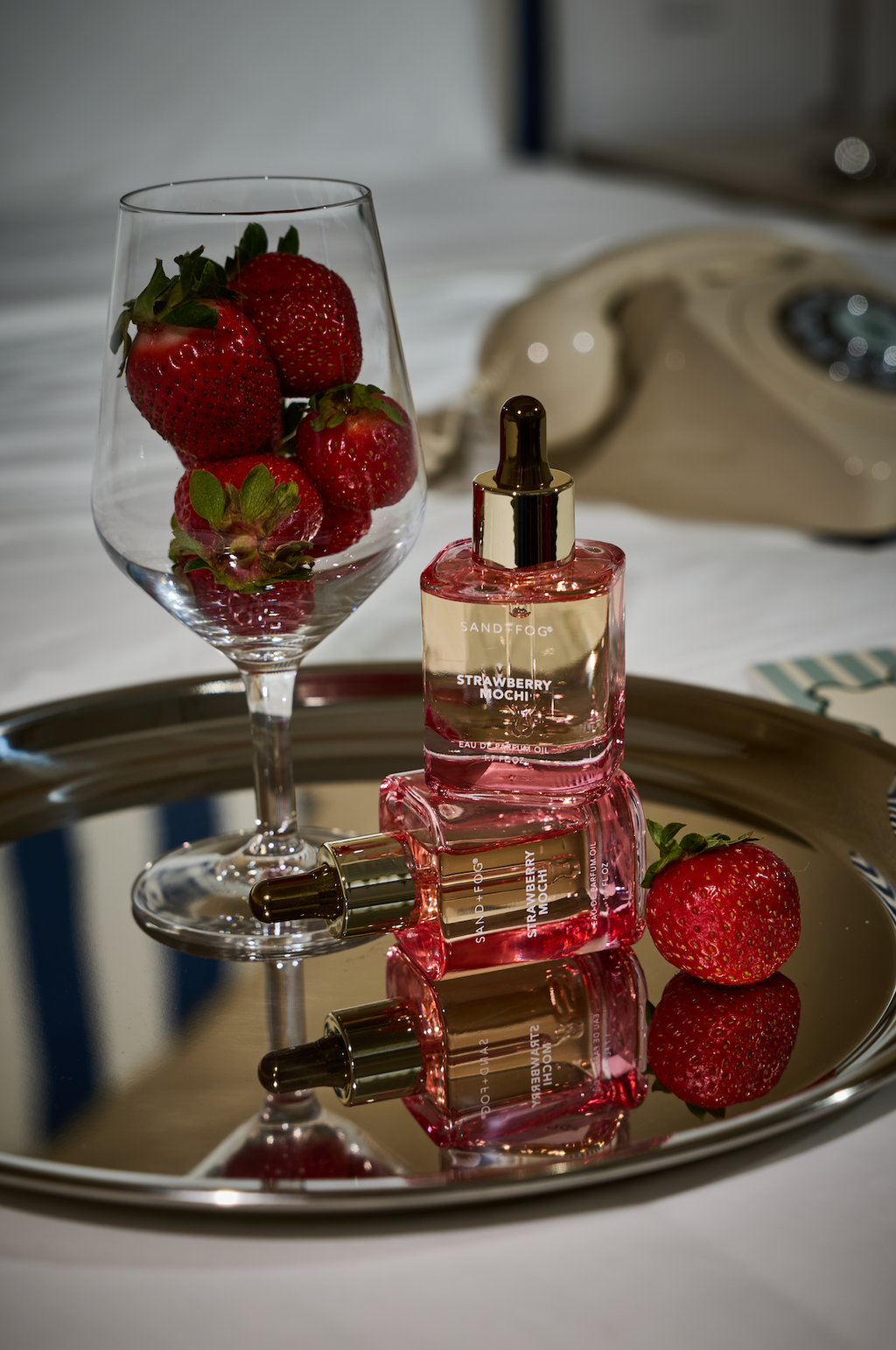 Strawberry Mochi Luxurious 50ml Perfume Oil Dropper