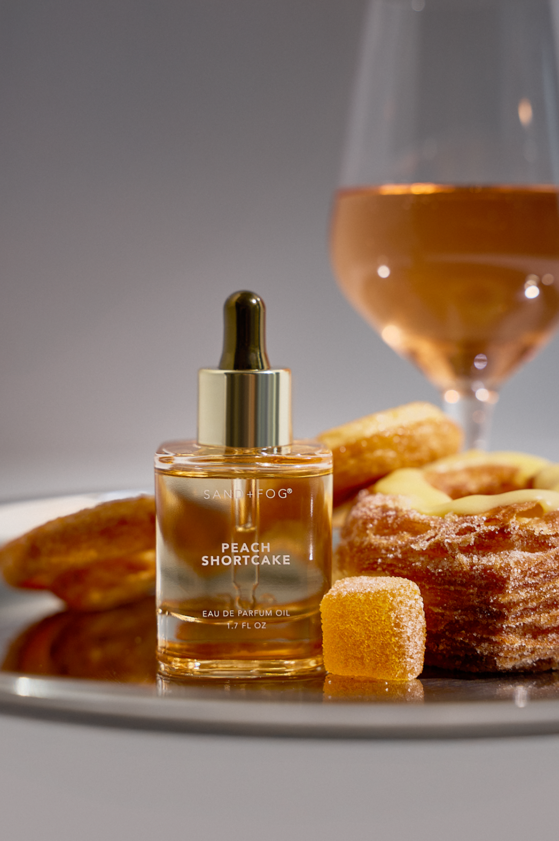 Peach Shortcake Luxurious 50ml Perfume Oil Dropper