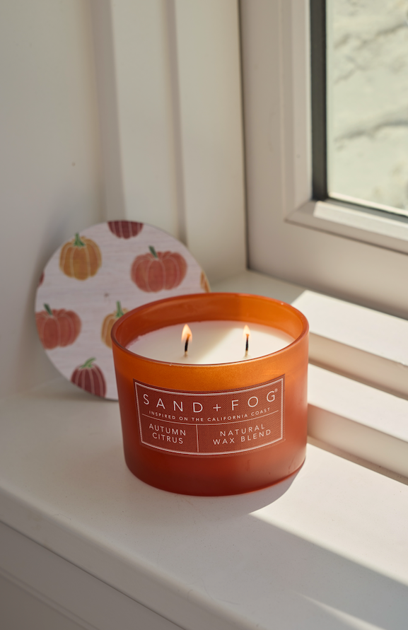 Autumn Citrus Cozy 12 oz scented candle