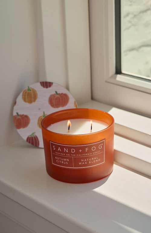 Autumn Citrus Cozy 12 oz scented candle