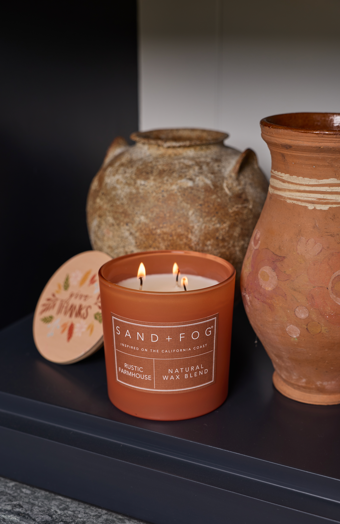 Rustic Farmhouse Cozy 21 oz scented candle