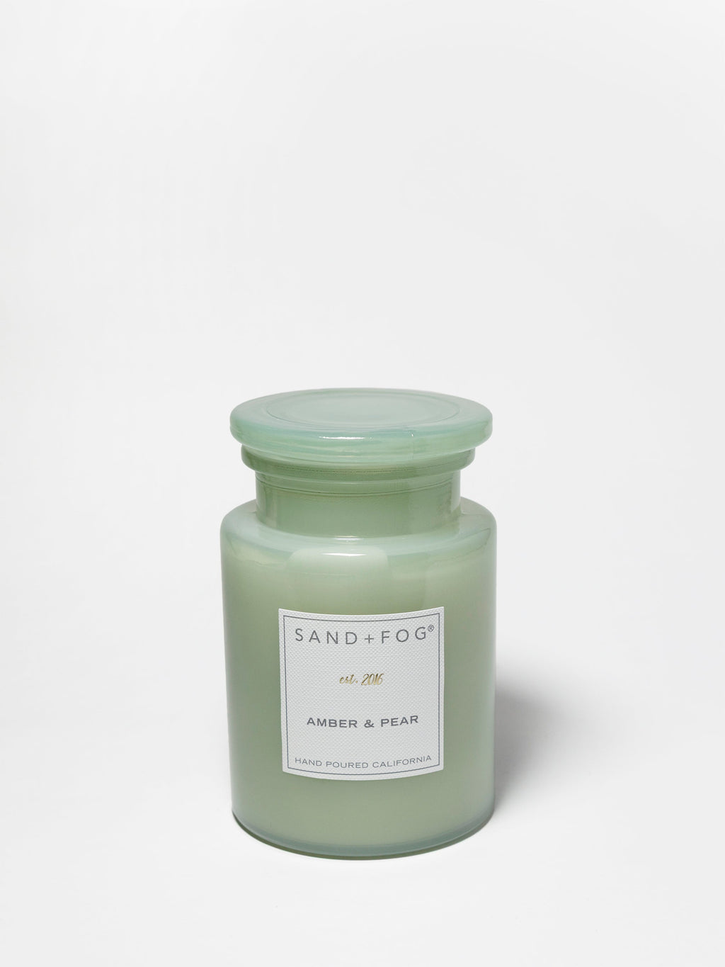 Amber & Pear Cozy 12 oz scented candle