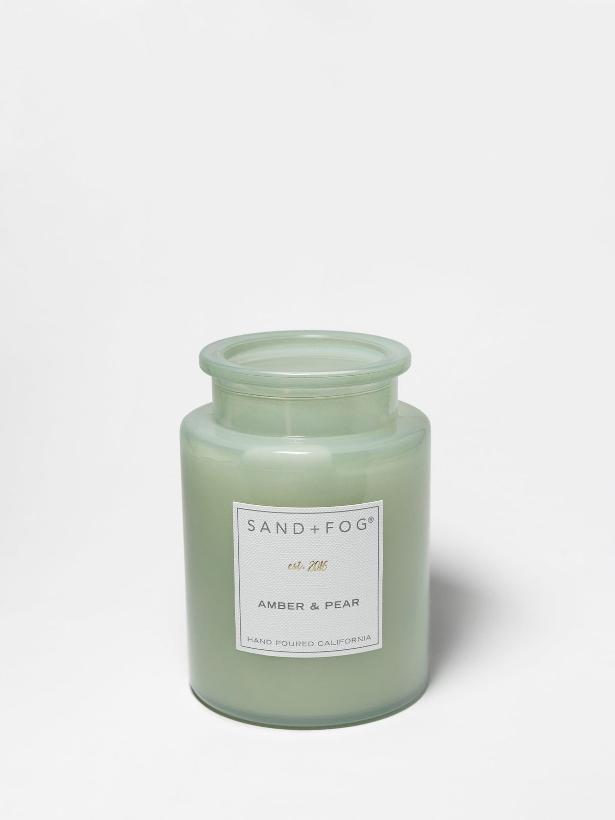 Amber & Pear Cozy 12 oz scented candle